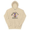 Bladder Cancer Awareness Ribbon Hoodie - JohnVsGBMSandS