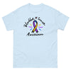 Bladder Cancer Awareness Ribbon Tee - JohnVsGBMLight BlueS