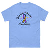 Bladder Cancer Awareness Ribbon Tee - JohnVsGBMCarolina BlueS