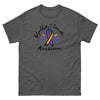 Bladder Cancer Awareness Ribbon Tee - JohnVsGBMDark HeatherS