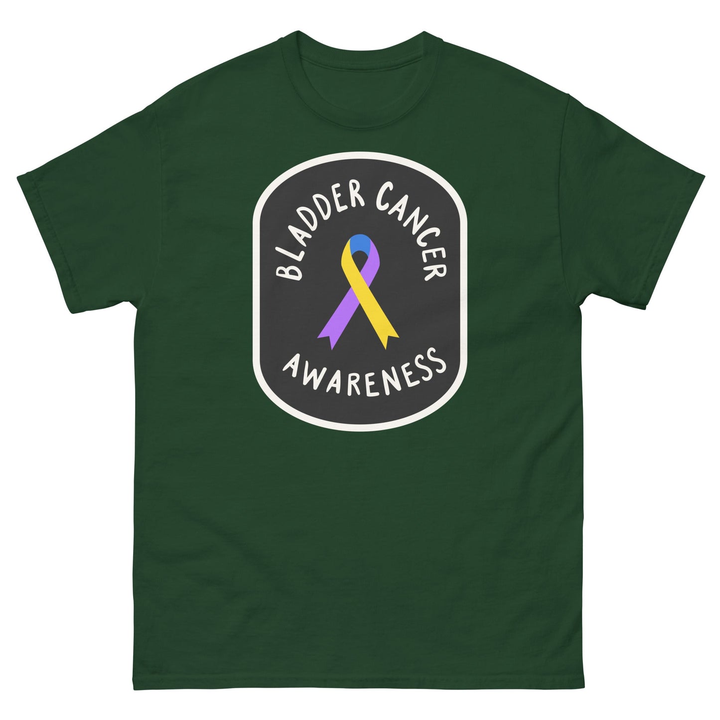 Bladder Cancer Awareness Tee - JohnVsGBMForest GreenS