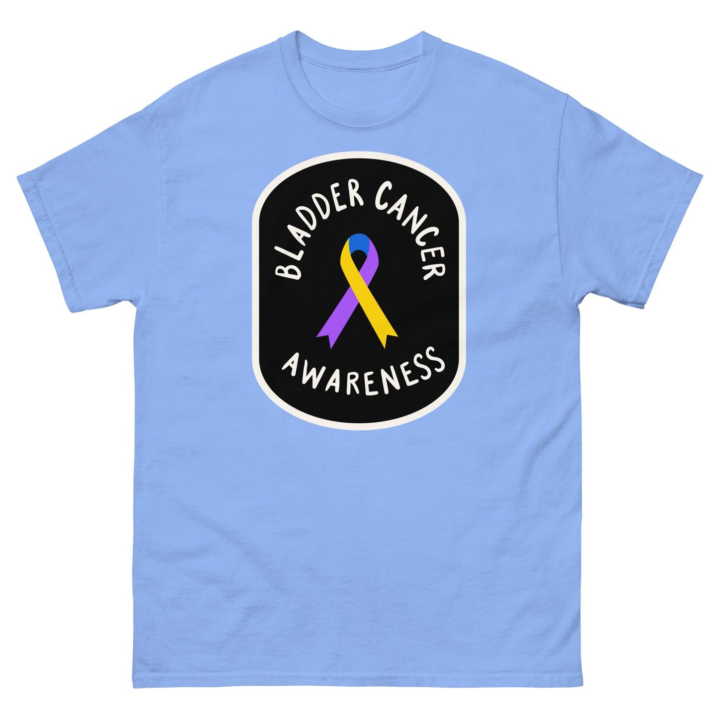 Bladder Cancer Awareness Tee - JohnVsGBMCarolina BlueS