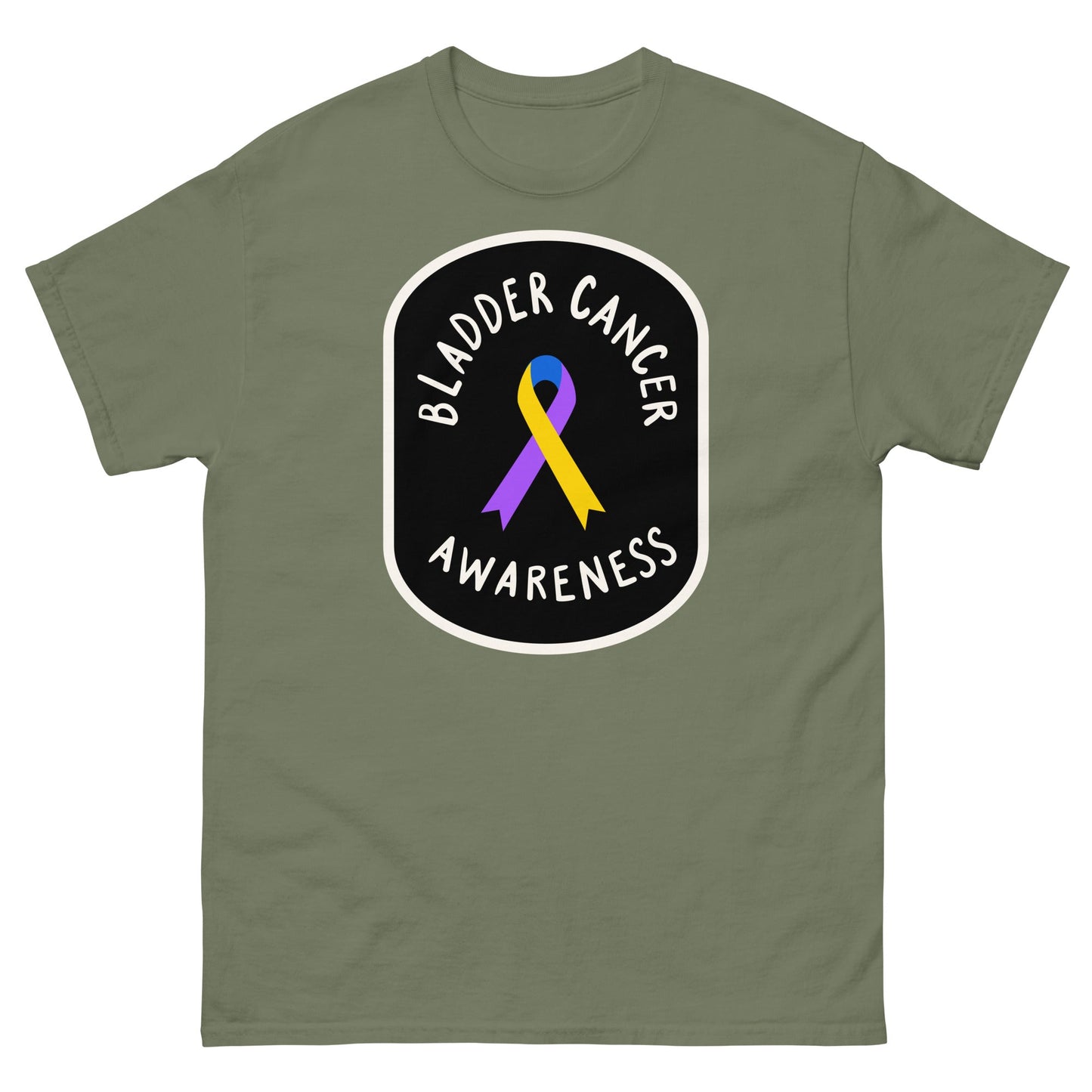 Bladder Cancer Awareness Tee - JohnVsGBMMilitary GreenS