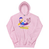 Bladder Cancer Blue Yellow Purple Ribbon Hoodie - JohnVsGBMLight PinkS