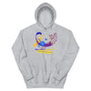 Bladder Cancer Blue Yellow Purple Ribbon Hoodie - JohnVsGBMSport GreyS