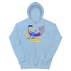 Bladder Cancer Blue Yellow Purple Ribbon Hoodie - JohnVsGBMLight BlueS