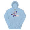 Bladder Cancer Heart Ribbon Hoodie - JohnVsGBMLight BlueS