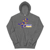 Bladder Cancer Heart Ribbon Hoodie - JohnVsGBMGraphite HeatherS