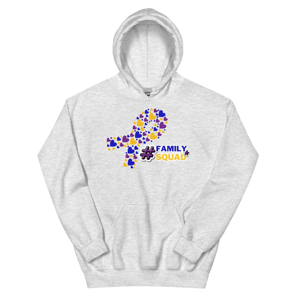 Bladder Cancer Heart Ribbon Hoodie - JohnVsGBMAshS