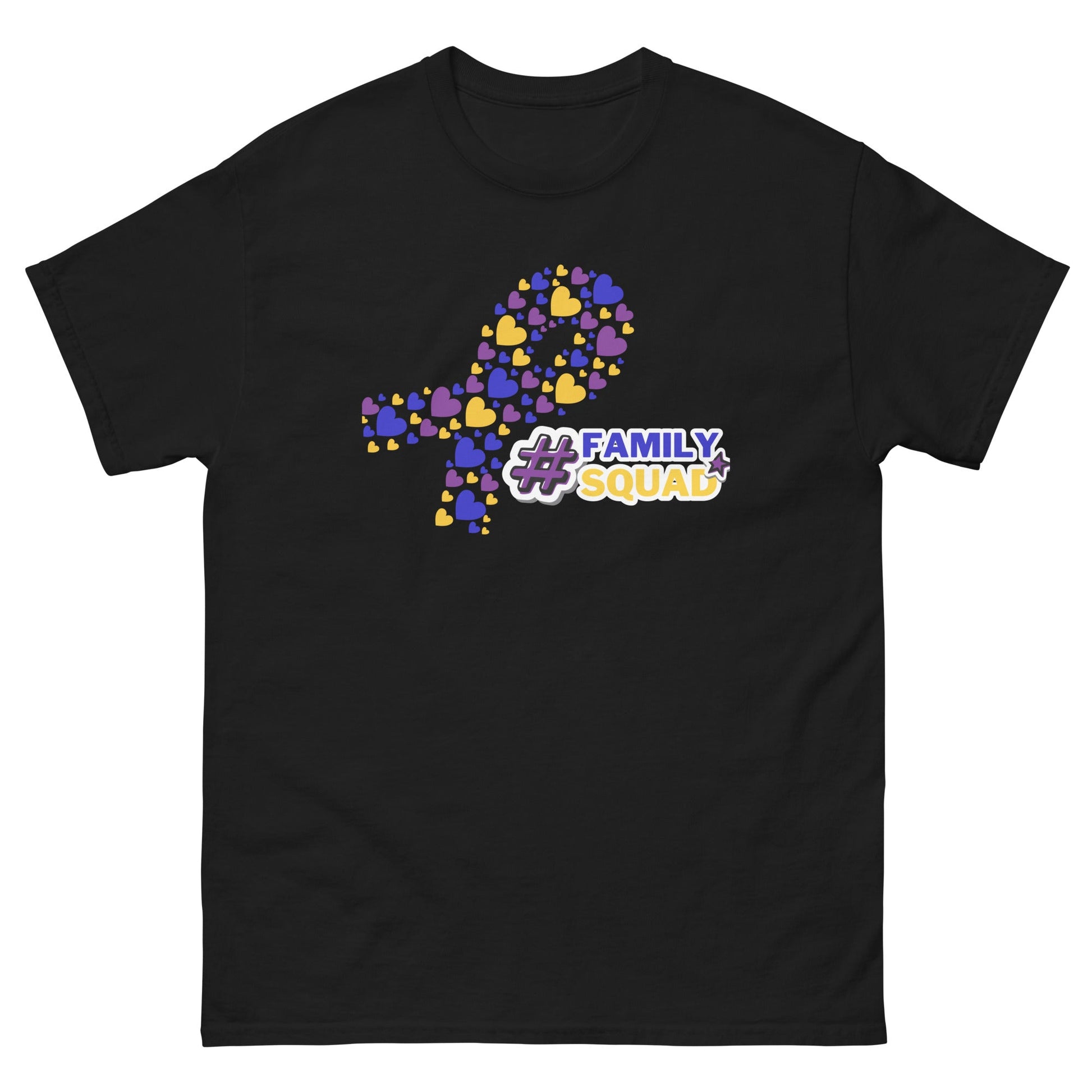 Bladder Cancer Heart Ribbon Tee - JohnVsGBMBlackS