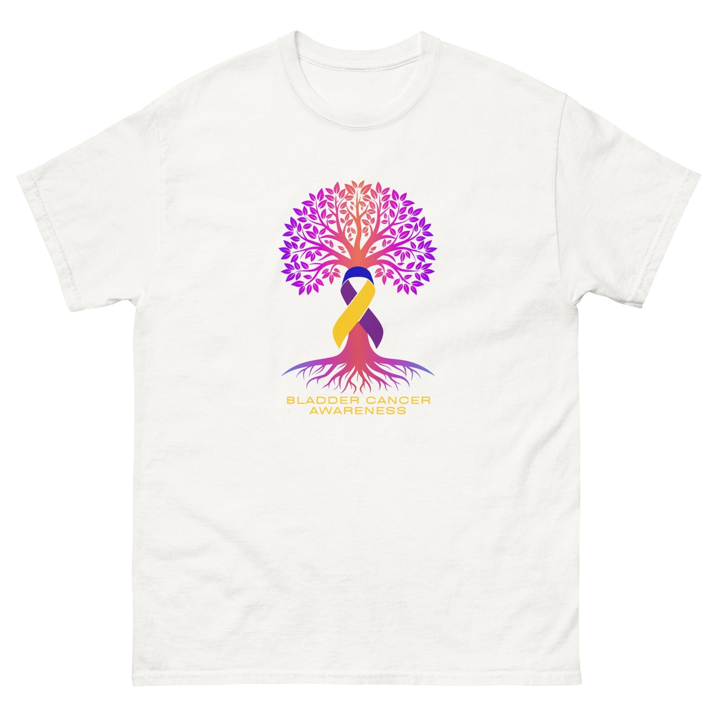 Bladder Cancer Life Tree Tee - JohnVsGBMWhiteS