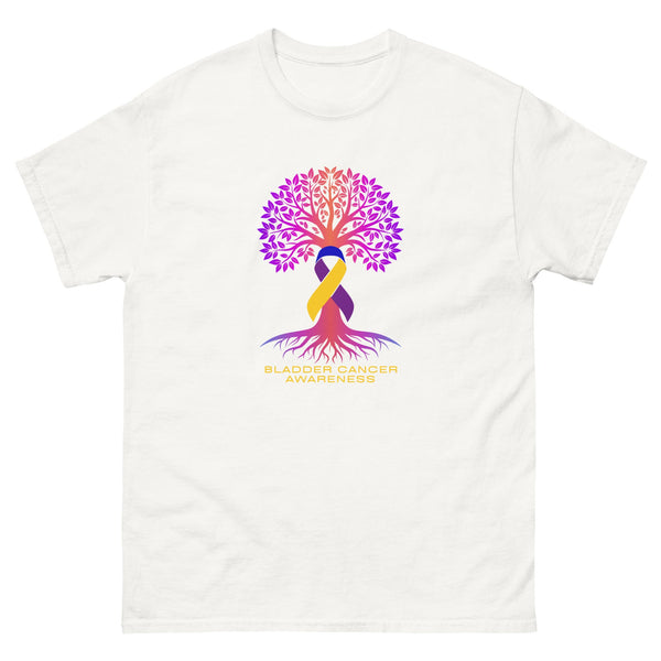 Bladder Cancer Life Tree Tee - JohnVsGBMWhiteS