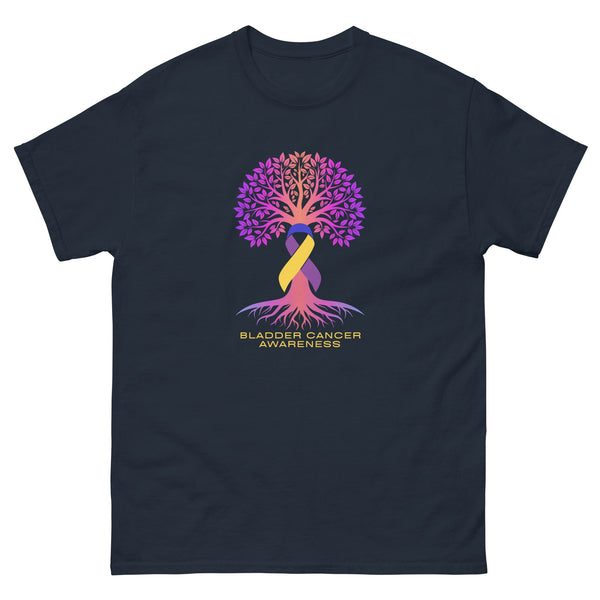 Bladder Cancer Life Tree Tee - JohnVsGBMNavyS