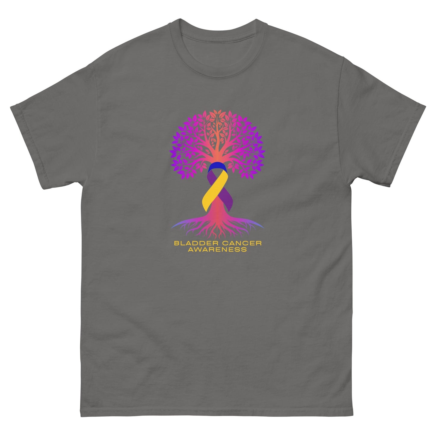 Bladder Cancer Life Tree Tee - JohnVsGBMCharcoalS