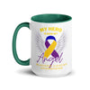 Bladder Cancer Mug - JohnVsGBMRed15 oz