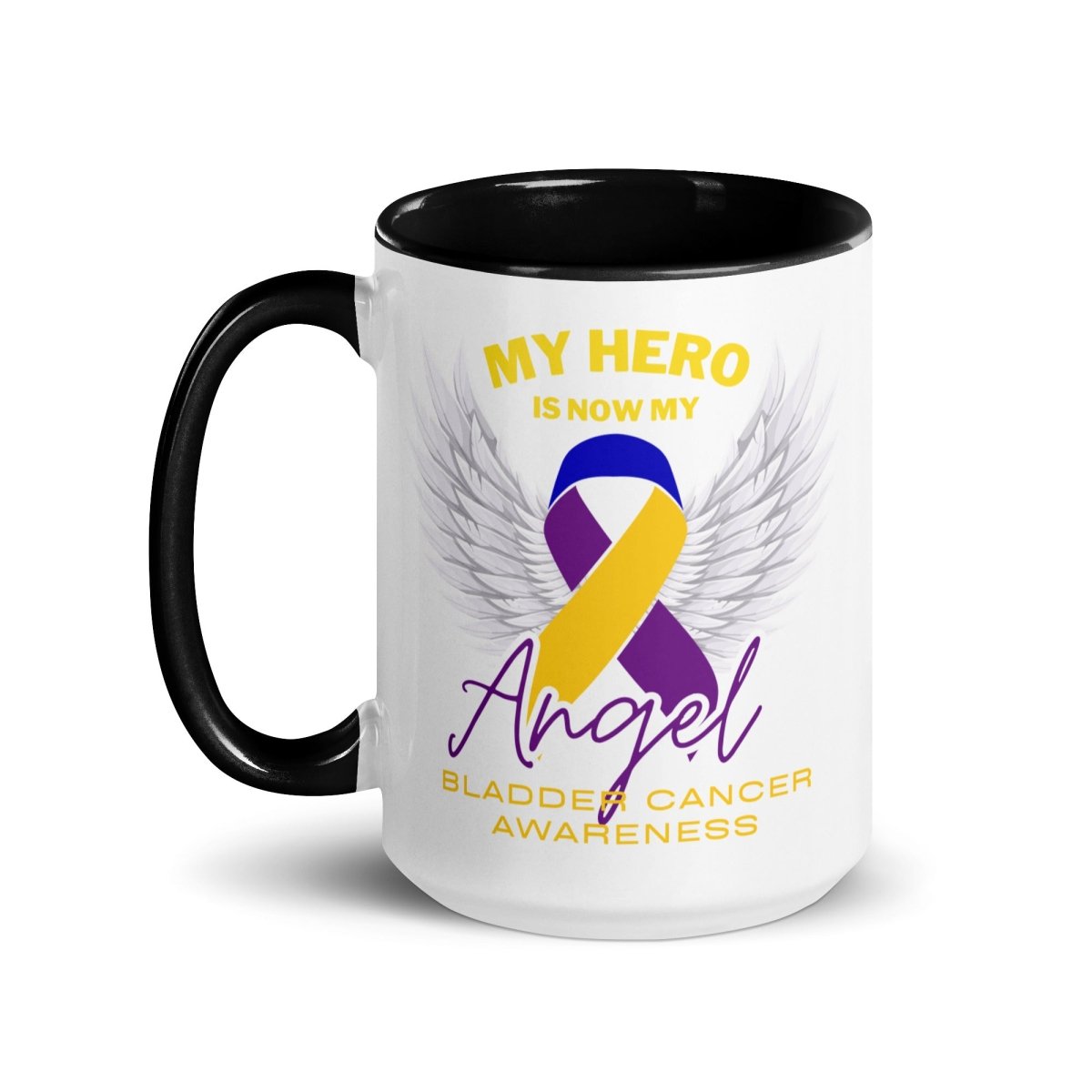 Bladder Cancer Mug - JohnVsGBMDark Blue11 oz