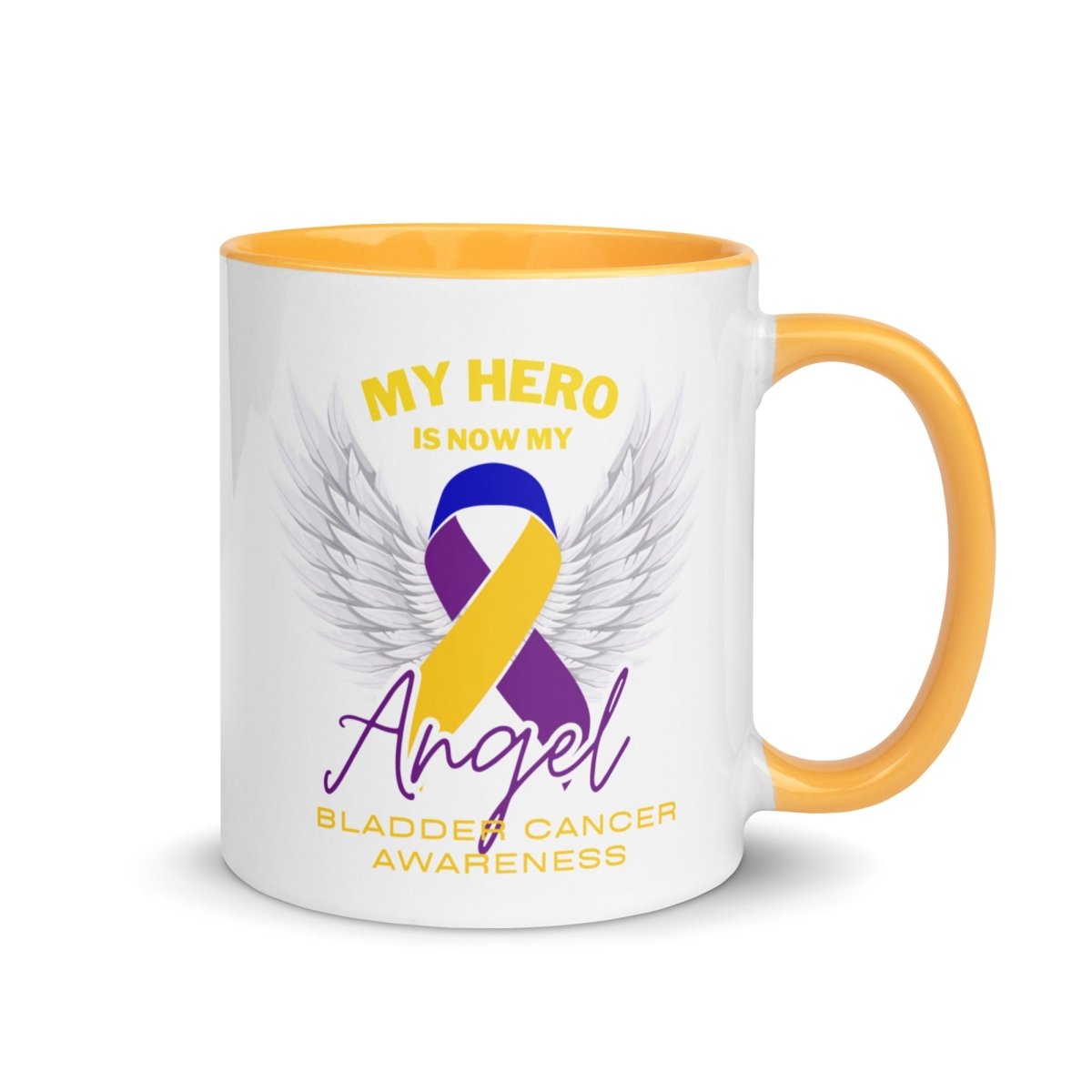 Bladder Cancer Mug - JohnVsGBMGolden Yellow11 oz