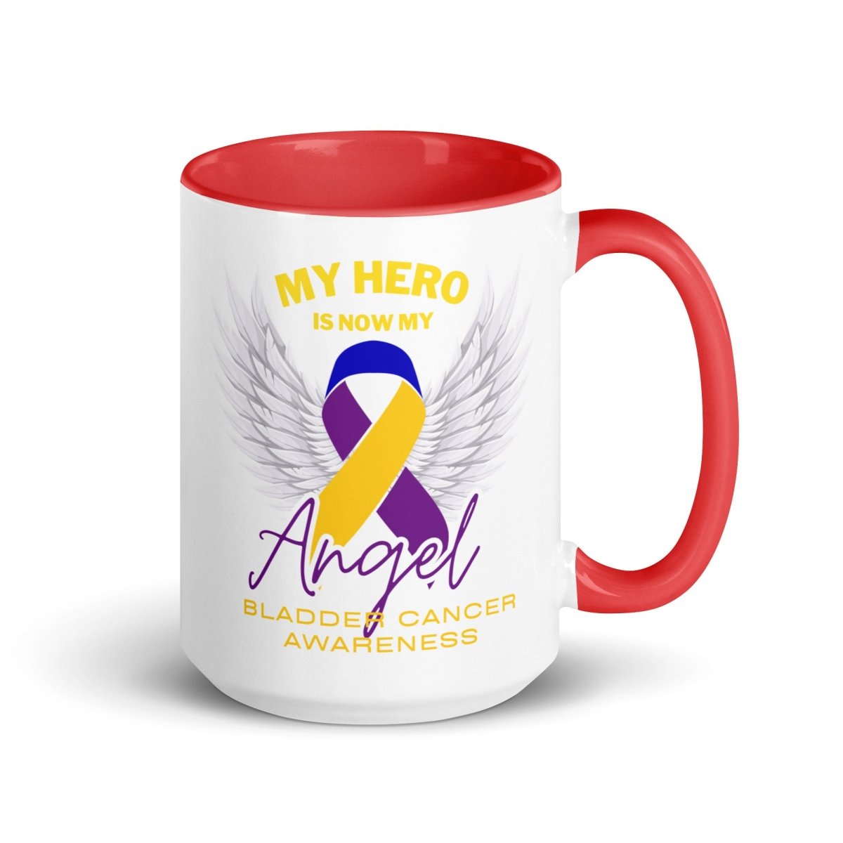 Bladder Cancer Mug - JohnVsGBMRed15 oz