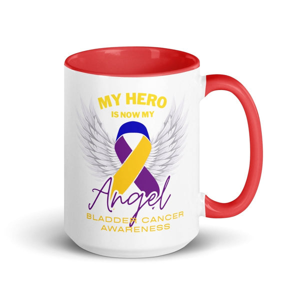 Bladder Cancer Mug - JohnVsGBMRed15 oz