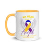 Bladder Cancer Mug - JohnVsGBMOrange11 oz