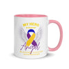 Bladder Cancer Mug - JohnVsGBMPink11 oz