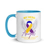 Bladder Cancer Mug - JohnVsGBMRed11 oz