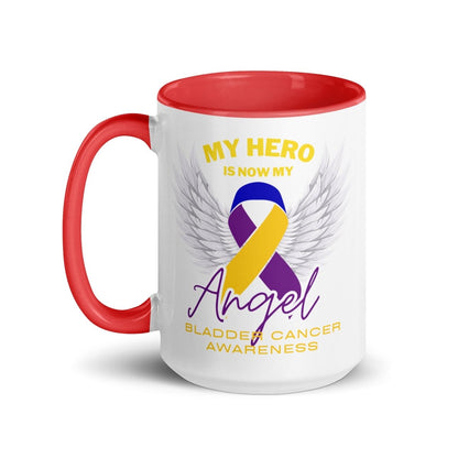 Bladder Cancer Mug - JohnVsGBMBlue15 oz