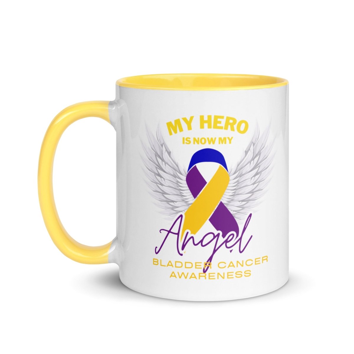 Bladder Cancer Mug - JohnVsGBMYellow11 oz