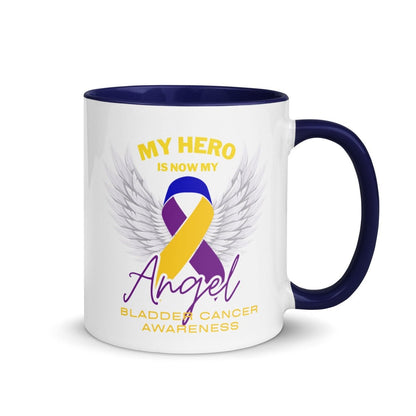 Bladder Cancer Mug - JohnVsGBMDark Blue11 oz