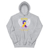 Bladder Cancer My Hero Is Now an Angel Hoodie - JohnVsGBMSport GreyS