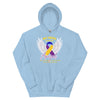 Bladder Cancer My Hero Is Now an Angel Hoodie - JohnVsGBMLight BlueS