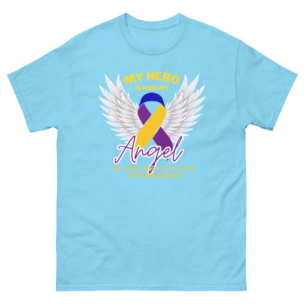 Bladder Cancer My Hero Is Now an Angel Tee - JohnVsGBMSkyS