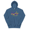 Bladder Cancer Ribbon Heartbeat Hoodie - JohnVsGBMIndigo BlueS