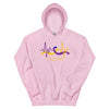 Bladder Cancer Ribbon Heartbeat Hoodie - JohnVsGBMLight PinkS