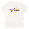 Bladder Cancer Ribbon Heartbeat Tee - JohnVsGBMWhiteS