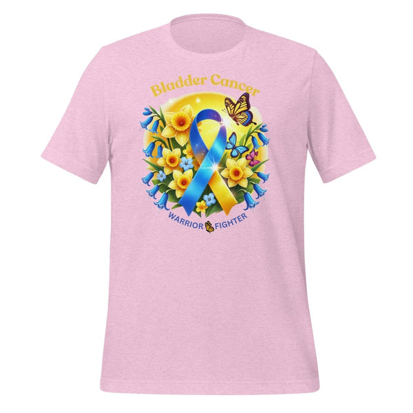 Bladder Cancer Spring Tee - JohnVsGBMHeather Prism LilacS