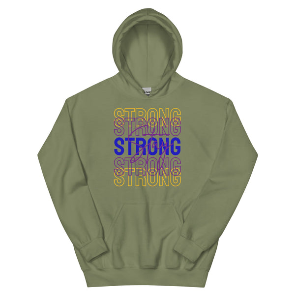 Bladder Cancer Stay Strong Hoodie - JohnVsGBMMilitary GreenS