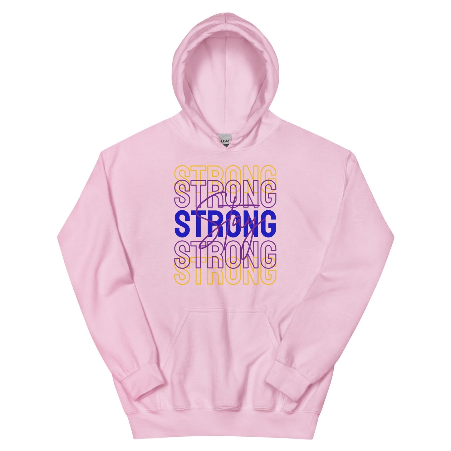 Bladder Cancer Stay Strong Hoodie - JohnVsGBMLight PinkS