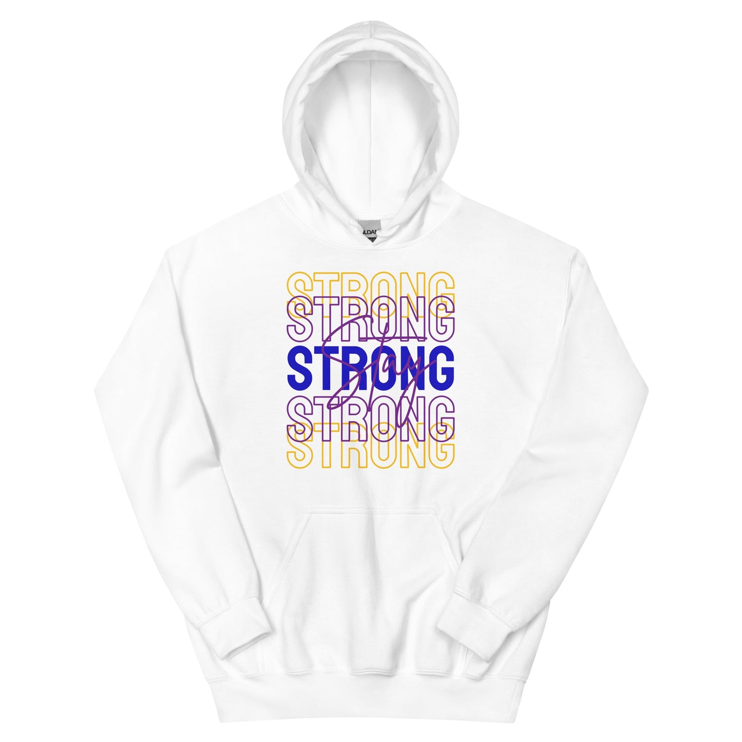 Bladder Cancer Stay Strong Hoodie - JohnVsGBMWhiteS