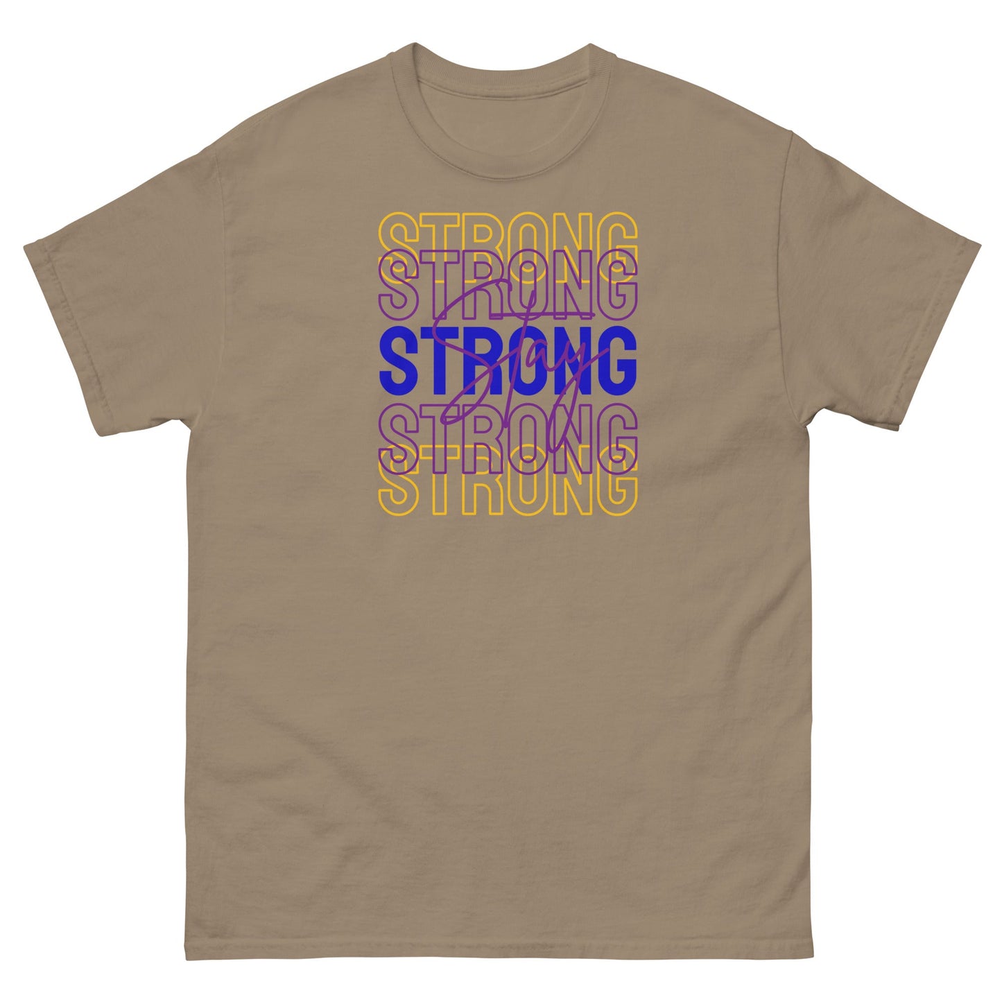 Bladder Cancer Stay Strong Tee - JohnVsGBMBrown SavanaS