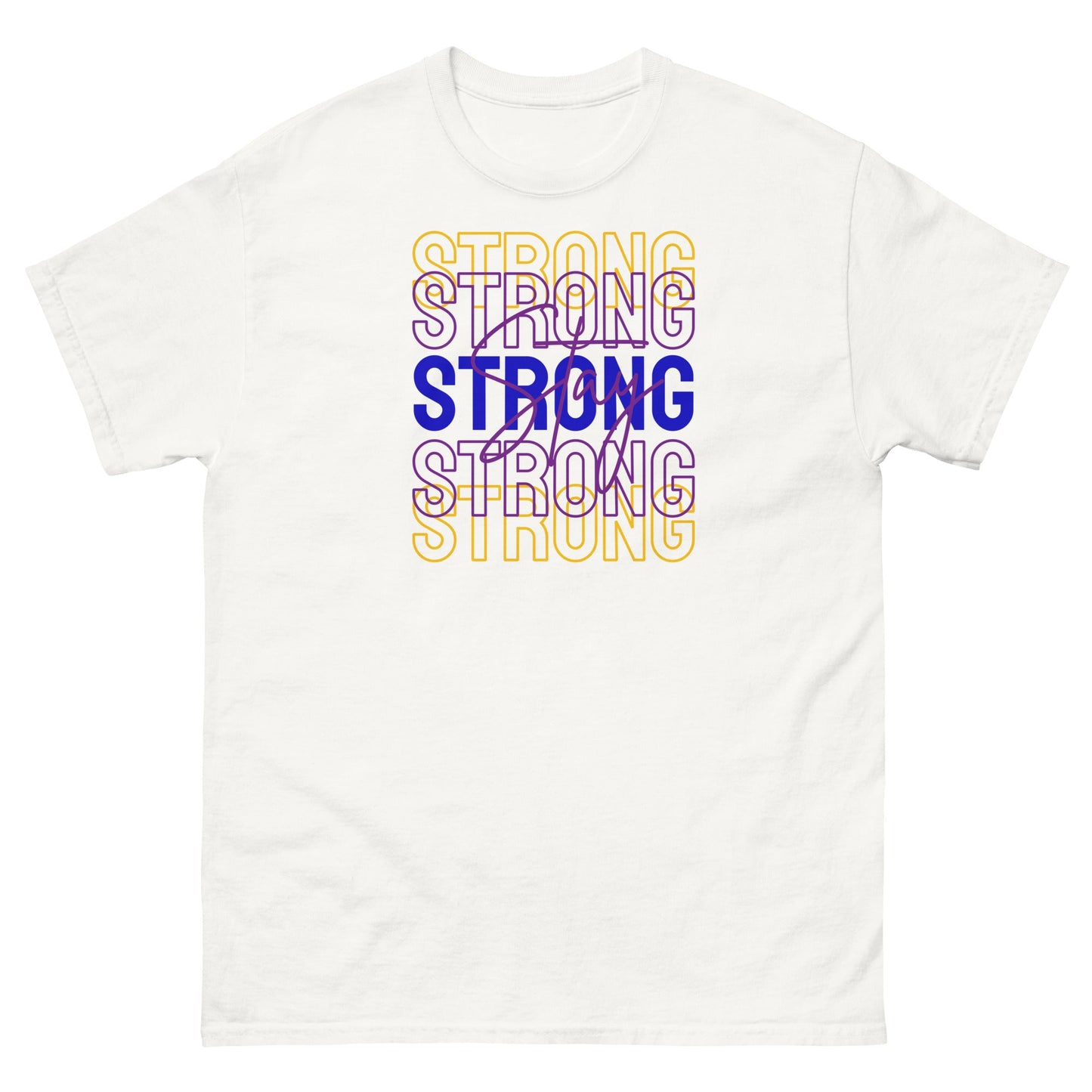 Bladder Cancer Stay Strong Tee - JohnVsGBMWhiteS