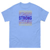 Bladder Cancer Stay Strong Tee - JohnVsGBMCarolina BlueS