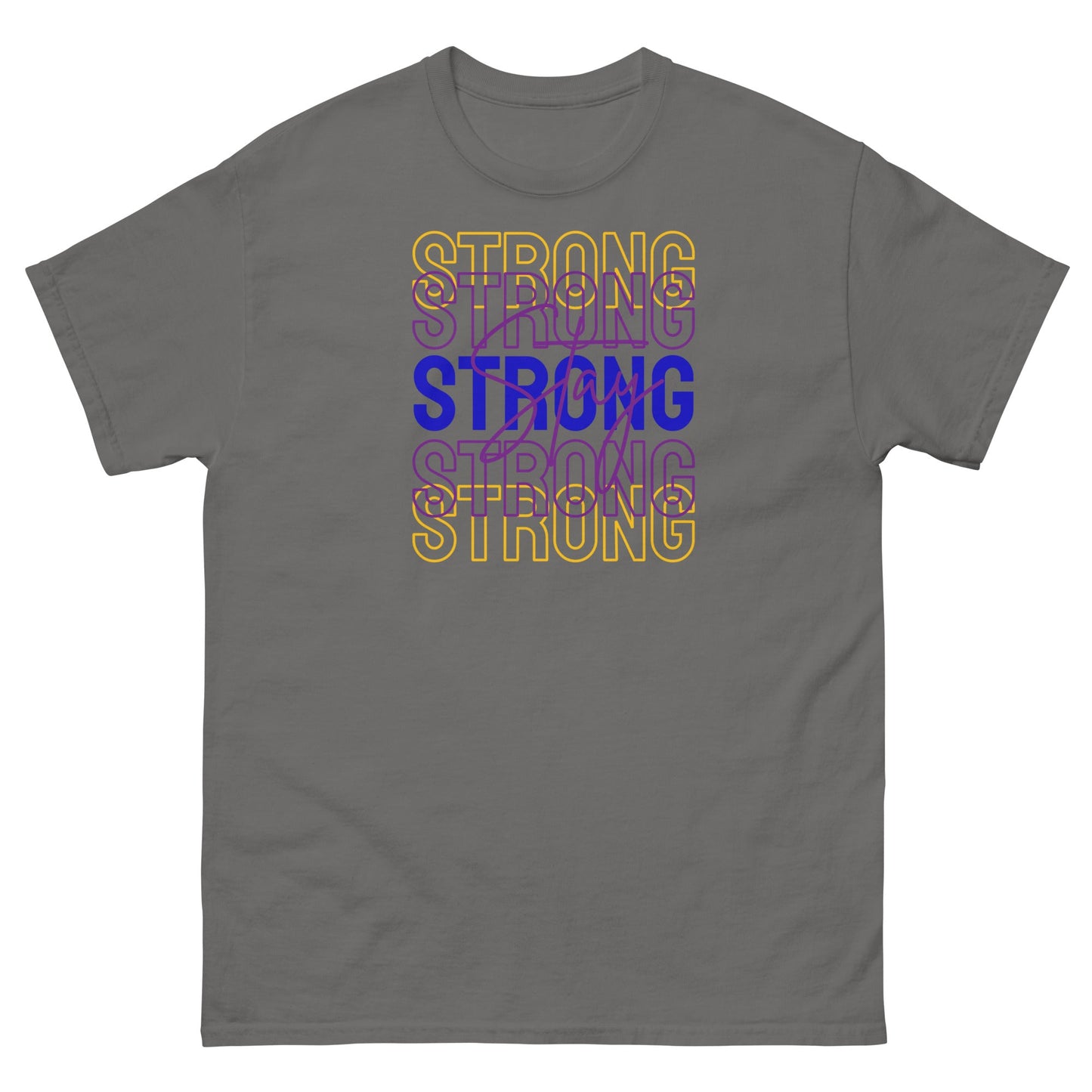 Bladder Cancer Stay Strong Tee - JohnVsGBMCharcoalS