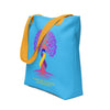 Bladder Cancer Tree Tote bag - JohnVsGBMYellow