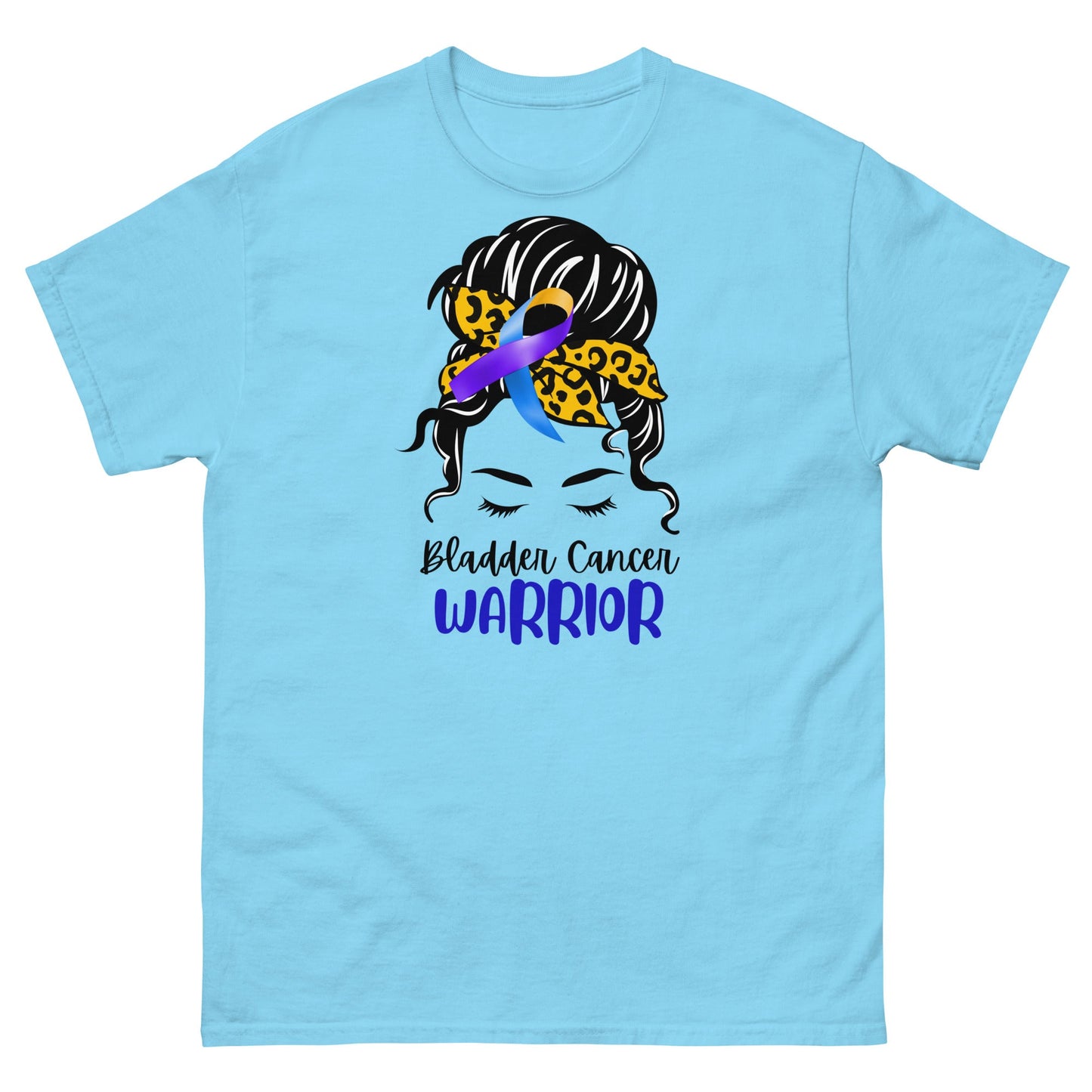 Bladder Cancer Warrior Hair Tee - JohnVsGBMSkyS