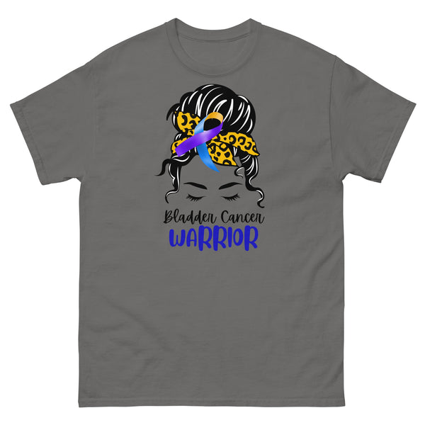 Bladder Cancer Warrior Hair Tee - JohnVsGBMCharcoalS