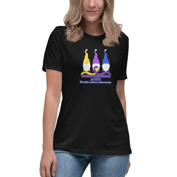 Bladder Cancer Women's Gnome Tee - JohnVsGBMBlackS