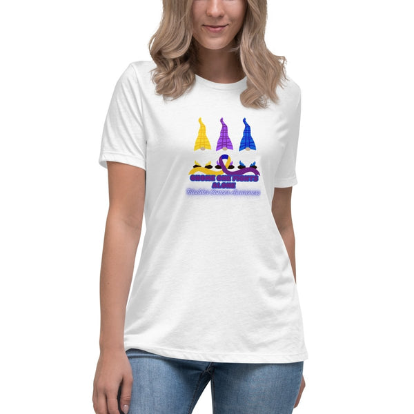 Bladder Cancer Women's Gnome Tee - JohnVsGBMWhiteS