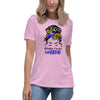 Bladder Cancer Women's Hair Tee - JohnVsGBMHeather Prism LilacS