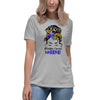 Bladder Cancer Women's Hair Tee - JohnVsGBMAthletic HeatherS